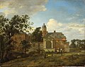 View of Nyenrode Castle Jan van der Heyden (1660-årene) Jacques Goudstikker collection