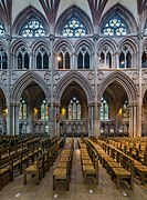 Lichfield Cathedral Nave Columns, Staffordshire, UK - Diliff