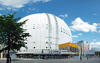 Globen eteläpuolelta