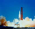 Saturn SA-4 launch on March 28, 1963