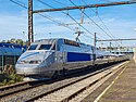 Rame TGV Atlantique no 325 à Lyon en Octobre 2021.