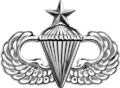 Senior Parachutist Badge