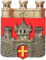 Historisches Wappen der Stadt Lichtenau 1908