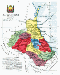 Plan obwodu dagestańskiego