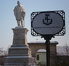 Mantova: in piazza dei Mille