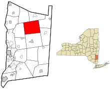 Location of Stanford, New York