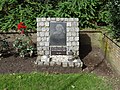 Plaquette voor Cornelia Boon-Verburg