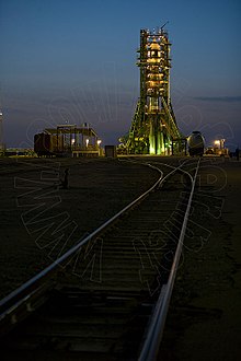 GIOVE B on the launch pad