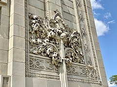 South facade ornamentation