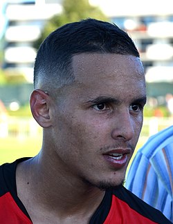 Stade rennais vs USM Alger, July 16th 2016 - Mehdi Zeffane 2.jpg