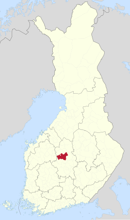 Saarijärvis läge