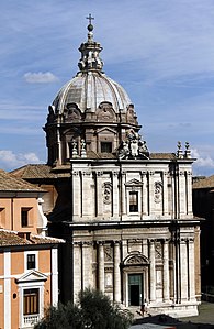 Church of Santi Luca e Martina, in Rome, by Pietro da Cortona (1635–50)