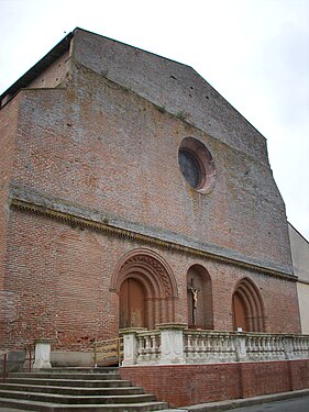 L'église Sainte-Vierge-de-la-Nativité.