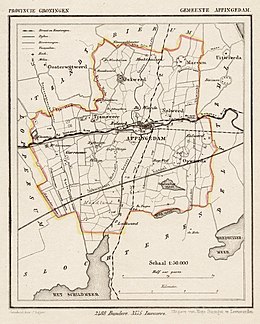 Netherlands, Appingedam (Jukwerd, Marsum, Opwierda, Solwerd, Tjamsweer), map, around 1865-1870.jpg