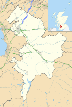 Glenbuck is located in East Ayrshire