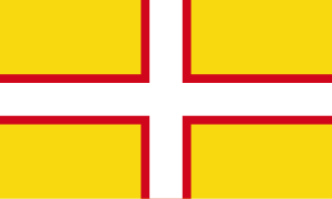 The Dorset Cross, flag of Dorset