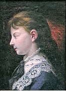 Gustave Courbet, Portrait de Juliette (1842).