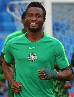 John Obi Mikel a 2018-as világbajnokságon