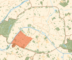 15. pařížský obvod (Vaugirard) na mapě