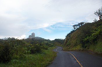 Radar towers in Naguabo