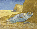 The siesta (after Millet) Vincent van Gogh (januar 1890) Musée d'Orsay