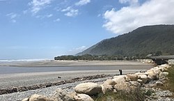 Ngākawau River mouth