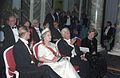 Britannian kuningatar Elisabeth II Saksan liittopresidentin Richard von Weizsäckerin kanssa Bonnissa vuonna 1992