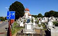 Biserica Buna Vestire și cimitirul