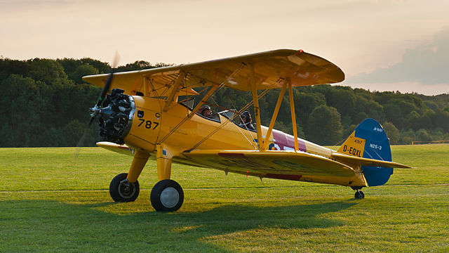 Boeing PT-17 Stearman (built in 1941).