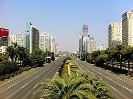 'n Straattoneel in Dongguan.