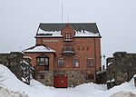 Stationshuset från sidan.