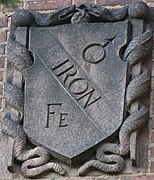 As a symbol for iron