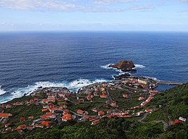 The main settlement of Porto Moniz