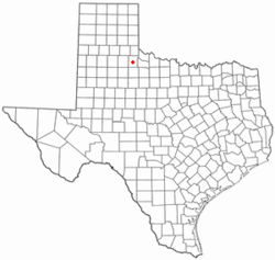 Location of Paducah, Texas