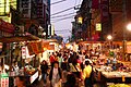 Miaokou Night Market in Taiwan