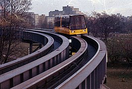 De M-Bahn in 1990