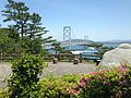 Naruto-Park mit Blick auf die Ōnaruto-Brücke