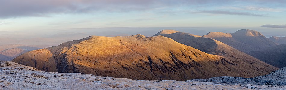 Beinn an Dothaidh in morning sun, Scotland