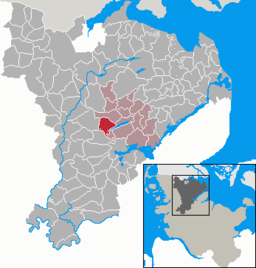 Läget för kommunen Idstedt i Kreis Schleswig-Flensburg