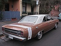 Dodge Dart-based 1970 VG Valiant hardtop coupe (Australia)