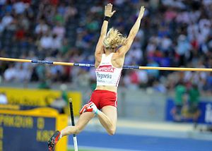 Anna Rogowska springt zich naar de wereldtitel, Berlijn 2009