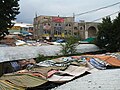 The top of part of Osh bazaar in Bishkek