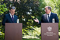 President Bronisław Komorowski with Abdullah Gül (2011)