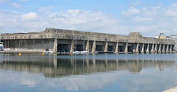 La base de sous-marins de Saint-Nazaire (Loire-Atlantique)