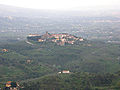 Montevettolini from Castello di Monsummano Alto.