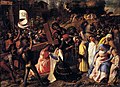 Camino del Calvario, de Giovanni Cariani, ca. 1519.