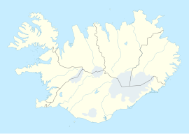 Reykjanesskagi na mapi Islanda