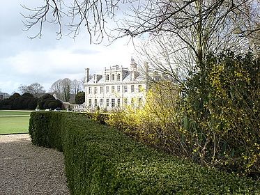 The house seen from the gardens