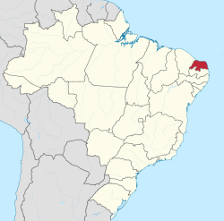 Rio Grande do Norte - Localizzazione