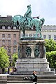 Statue of Charles X Gustav from 1896.